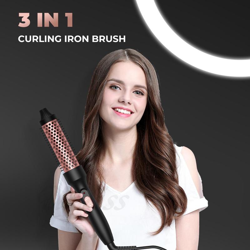 Hair Curler, 1 Count Multifunctional Hair Straightener, Hair Styling Tool for Women & Girls, Professional Hair Styling Tool for Home & Salon Use, Christmas