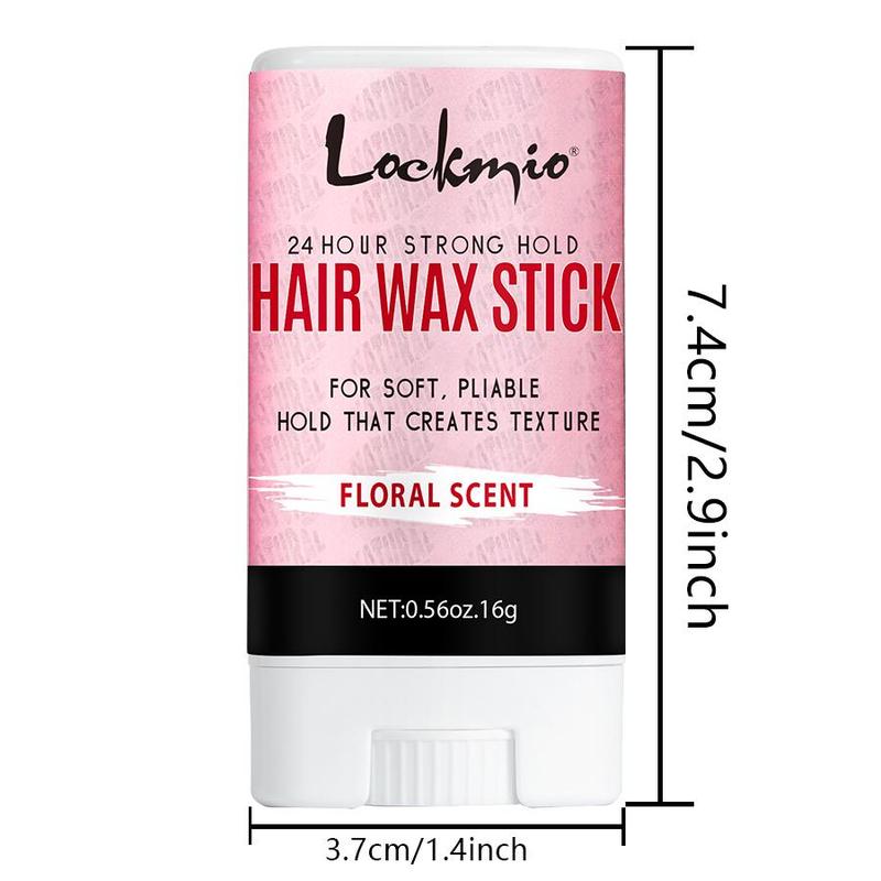 Hair Wax Stick Set (3 Counts), Lace Wig Glue Removers, Wig Edge Control Gels, Professional Hair Styling Tools For Women