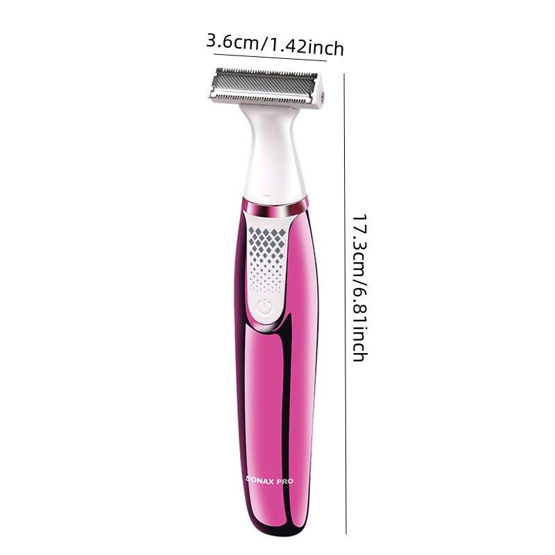 3 in 1 Electric Waterproof Shaver, USB Rechargeable Grooming Kit for Body, Face, Arms, Legs, Bikini Area, Painless Body Razor for Women