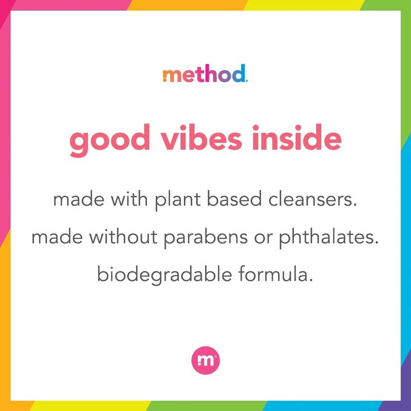Method Body Wash, Pure Peace, 18oz rose water