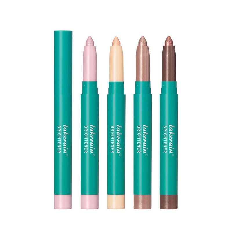 Long Lasting Eyeshadow Pen, 4 Counts set Shimmering Eye Shadow Pen, High Pigmented Eye Shadow Pen, Eye Brightener Stick, Great for Women & Girls