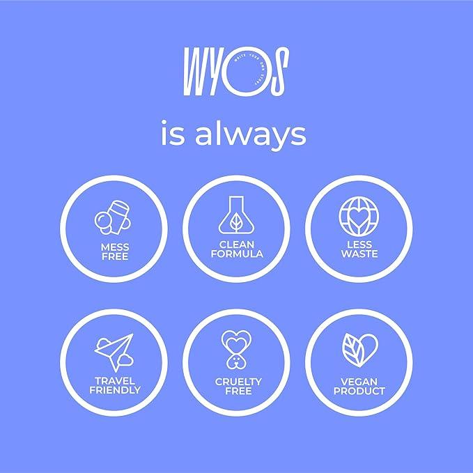 WYOS All Over Moisturizer Stick: Hydrating Stick for Face & Body, Non-Greasy Formula adds Glow and Shine, Travel-Friendly, Comfort and Skin Repair
