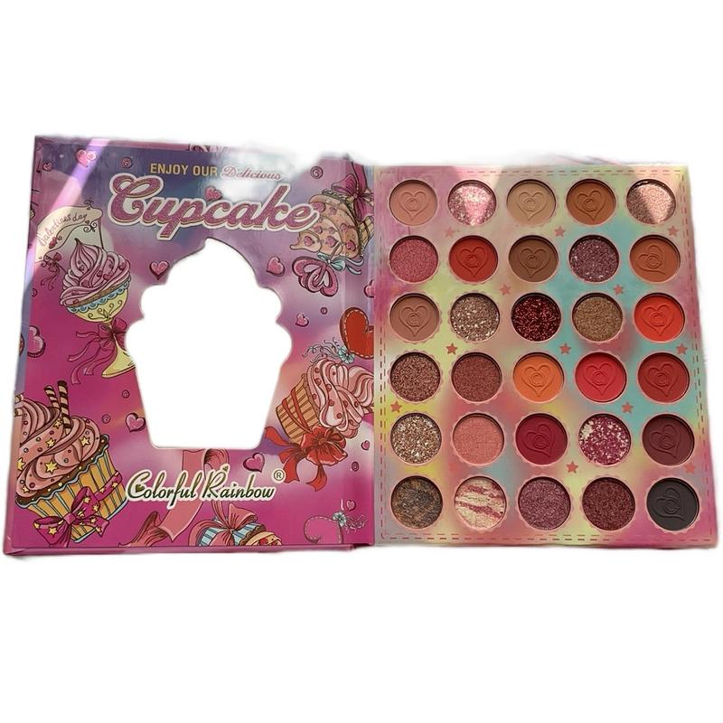 Rainbow Cupcake Eyeshadow Palette - Makeup and Cosmetic trendy
