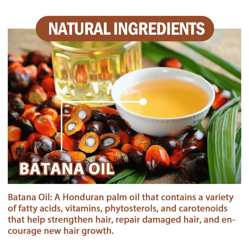 Batana Oil from Honduras - Get Fuller, Thicker, Healthier Hair - Great Gifts for Women & Men Conditioner Haircare Silky - Hair Nutrition