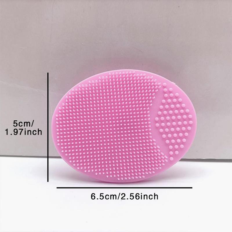 Facial Cleansing Brush, Manual Silicone Face Massager Brush for Exfoliating, Hygiene Products, Comfort Bathing Accessories, Summer Gift