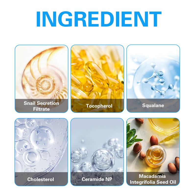 Snail Mucin Daily Moisturizing Cream | Hydrating & Soothing Formula for Dry & Sensitive Skin | 50g 1.76oz Skin Care Solution