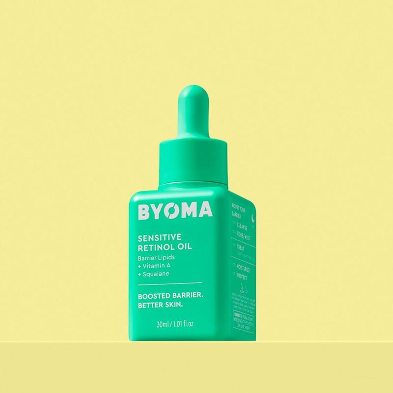 BYOMA Sensitive Retinol Oil - Face Oil with Retinol, Squalane & Vitamin A - 1.01 fl oz