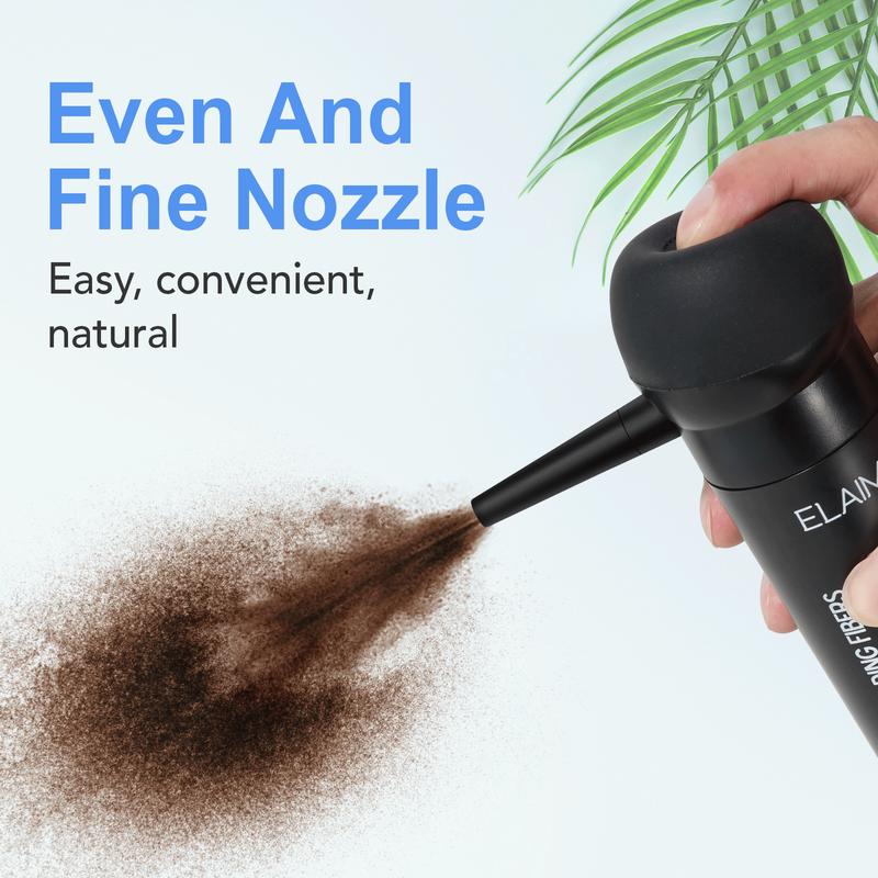 Hair Fibers for Thinning Hair Undetectable Natural Formula - Thicker Fuller Hair in 15 Seconds - Conceals Hair Loss & Look Younger - Designed for Men & Women