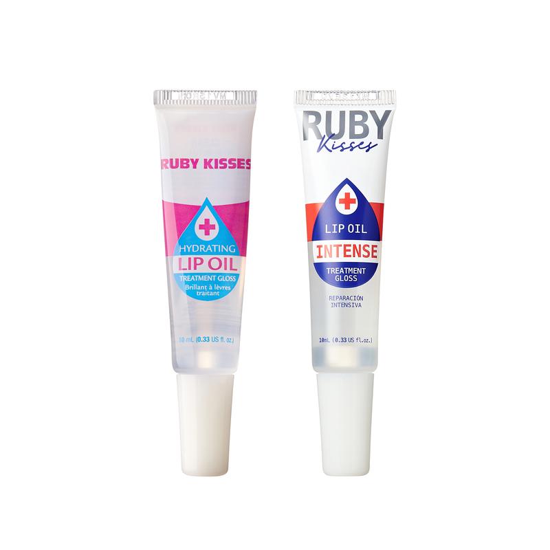 Ruby Kisses Hydrating Lip Oil Intense Treatment Gloss, Deep Hydrates & Heals with Natural Oils, Natural Shine Lip Care, Moisture, Repair & Antioxidant Protect Moisturizing Moisturizer Soothing
