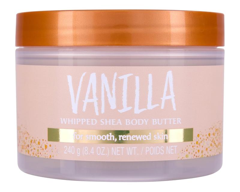 Tree Hut Vanilla Whipped Shea Body Butter | Long-lasting Hydration Leaves Skin Feeling Soft & Moisturized | Lightweight | Nourishing Essential Body Care | 8.4 fl oz.