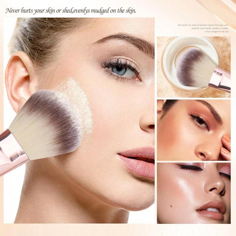 Makeup Brush Set with Storage Bag, 1 Box Makeup Tool Set, Multifunctional Makeup Tool for Women & Girls