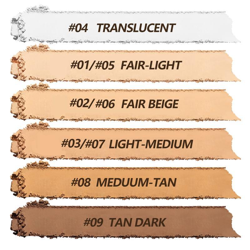 Oil Control Face Powder Waterproof Setting Powder Matte Face Makeup With