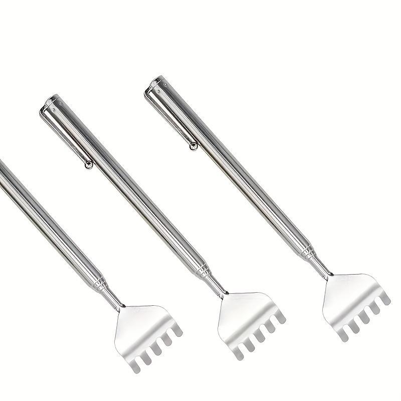 Retractable Back Scratcher, 1 Count Adjustable Back Massager, Back Scraping Tool for Men & Women