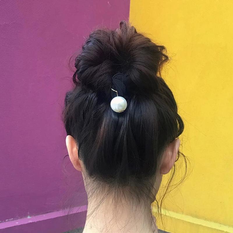 3 PACK  Lazy Hair Curler Bun Clips Beauty Hair Hairstyle Foam Sponge Donut Maker Ponytail Hairstyle Styling Tool Accessories