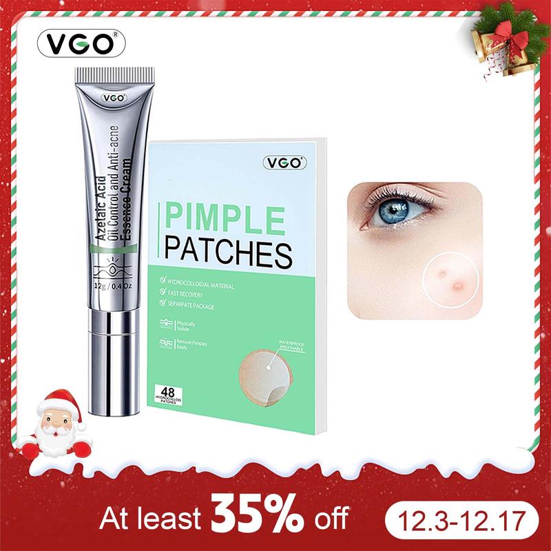VGO Dace Acne Combination set - Acne serum + Acne patch double quick acne treatment 12ml   0.4oz -B