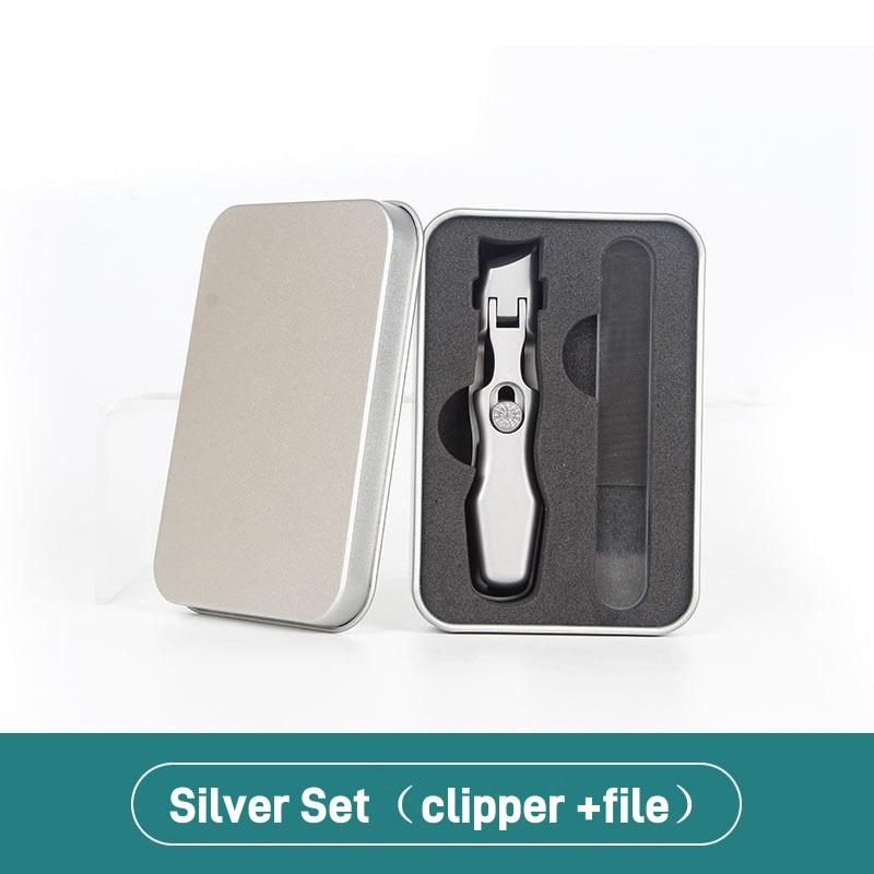 Ultra Wide Jaw Opening Nail Clipper Set,Sharp Stainless Steel Nail Clippers for Tough Nails, Clippers for FingerNails Toenails, Men &Women  Nail Art