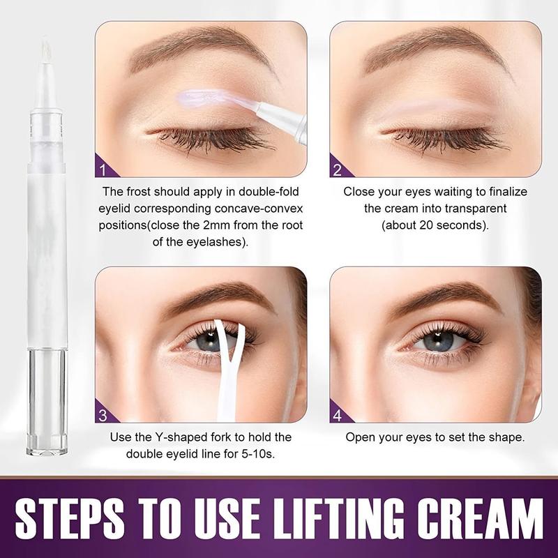 480pcs set Double Eyelid Sticker with Tools, Invisible Waterproof Eyelid Tape, Unisex Eye Makeup Tools for Adults & Kids