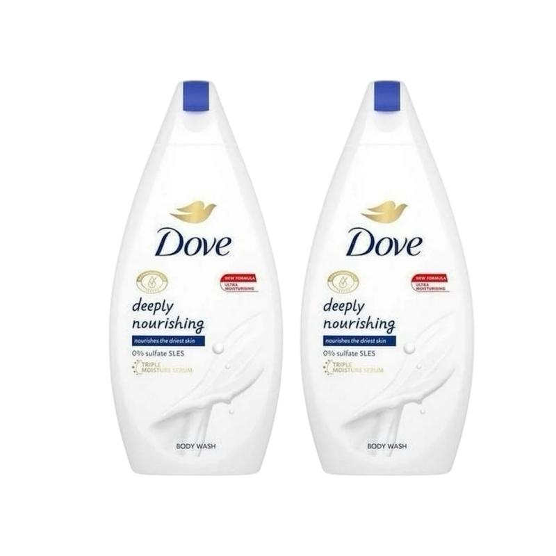 Dove Deeply Nourishing Body Wash 500 ml - Pack of 2