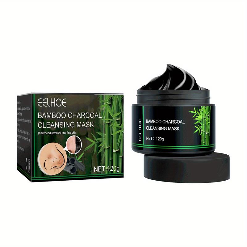 120ml EELHOE Bamboo Charcoal Blackhead Removing Tearing facial mask Moisturizing Blackhead Removing Acne Shrinking Pore Oil Control Mud Film YoYo Cosmetics Skincare Comfort Skin Repair Moisture Skin Repair Moisture Moisturize Hydrate Moisturize Hydrate