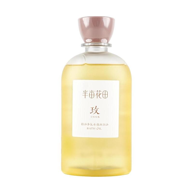 LITTLE DREAM GARDEN Essential Oil Fragrance Hydrating Shower Oi, Rose 14.11 oz