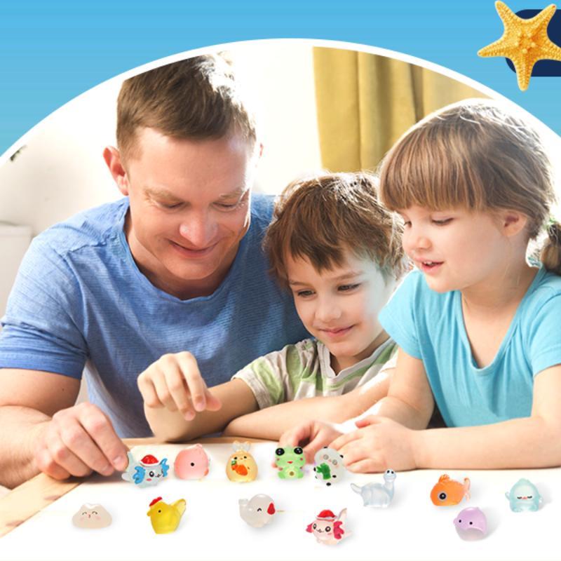 Colorful Bath Bombs, 15pcs box Handmade Bath Bombs with Surprised Toys, Body Cleaning Tool for Women & Men, Body Care Product for Home & Travel, Christmas Gift