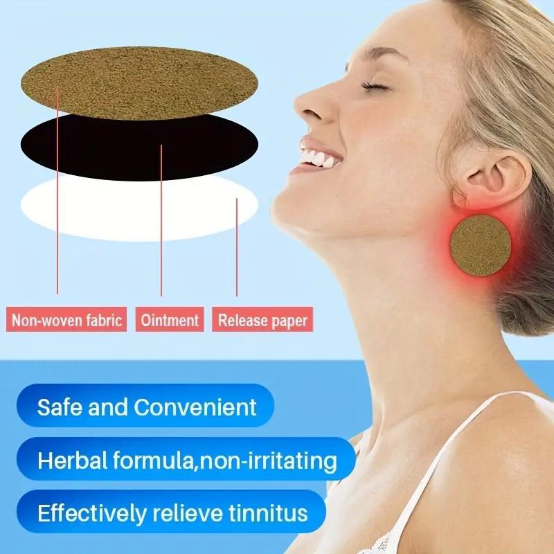 Tinnitus Earache Dizzy Herbal Patches, 24pcs Tinnitus Plaster, Earache Relief Patches, Sports & Outdoor Accessories