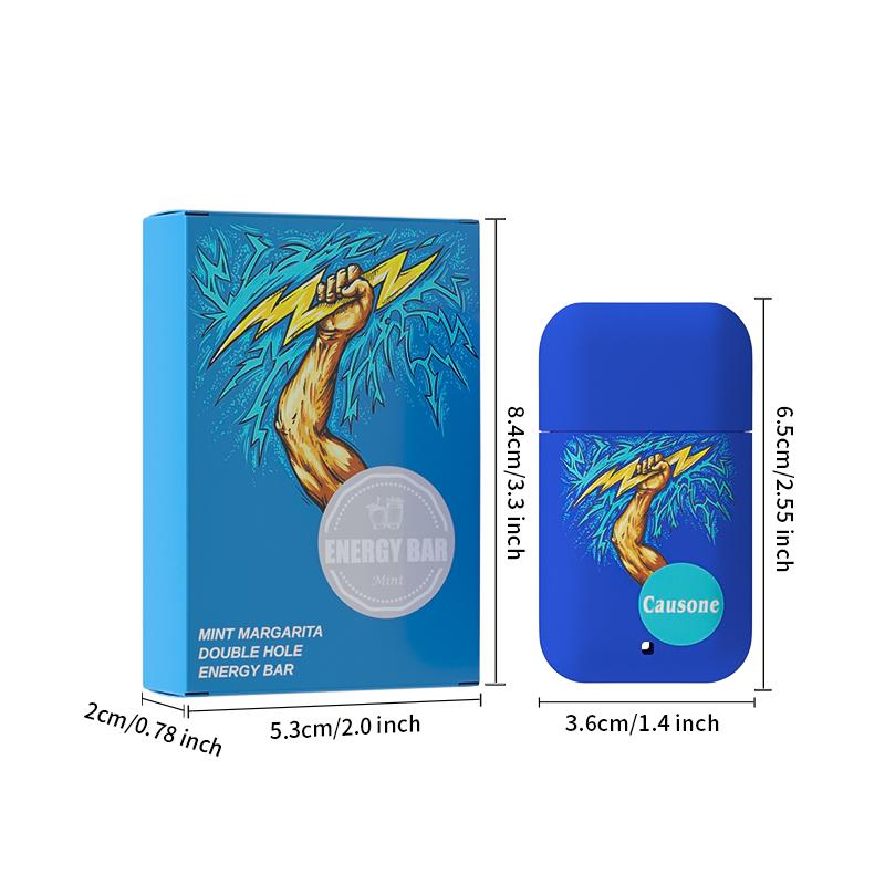 Refreshing Double Hole Energy Bar