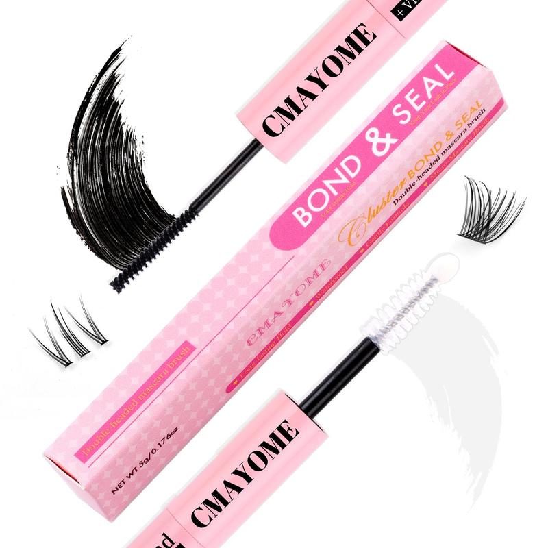 Long Lasting False Eyelash Glue, 4 Boxes Waterproof Eyelash Extensions Glue, Professional Eye Makeup Tool for Women & Girls