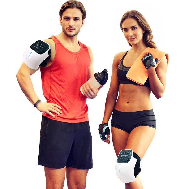Portable Smart Electric Knee Massager Rechargeable Massage Device Personal Care Ideal Gifts For Christmas New Year Birthday Black Friday