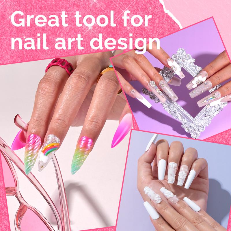 MelodySusie 80% Kolinsky Acrylic Nail Brush for Nail Extension, Carving Nail Art