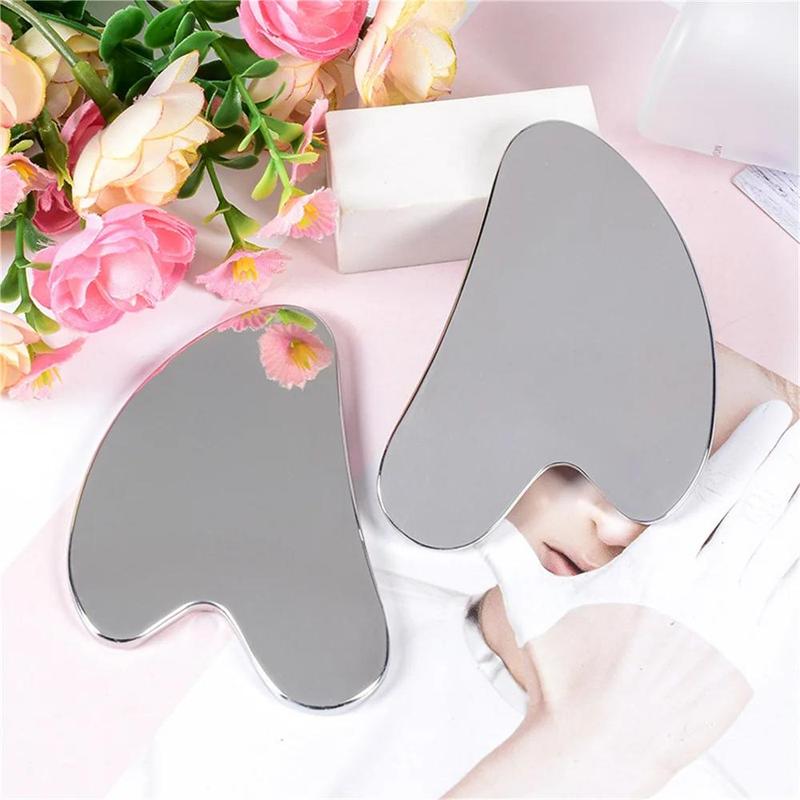 Ice Roller & Scraping Mold, 2 Counts set Multi-purpose Facial Beauty Ice Roller, Facial Massager, Skin Care Tool for Women