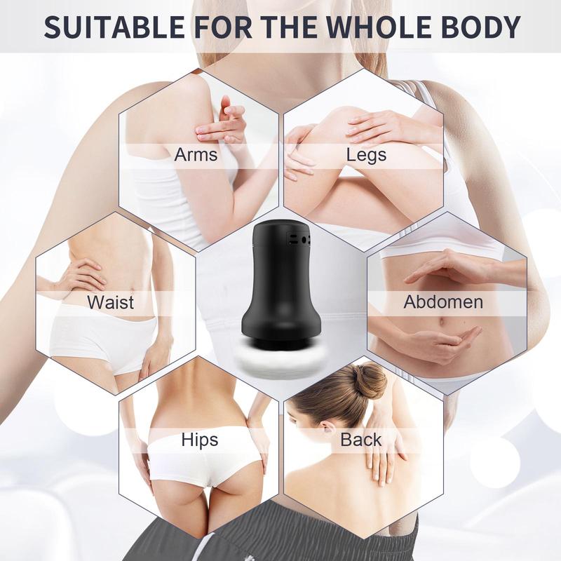 Handheld Electric Body Massager with 3 Modes, 1 Set Portable Body Massage Tool for Abdomen, Legs, Arms & Thighs, Personal Care Appliances
