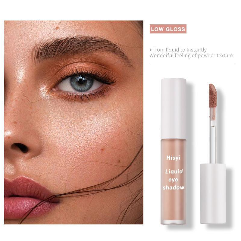 Long Lasting Matte Liquid Eyeshadow, 1 Count Waterproof Eye Shadow, Natural Contouring Eye Makeup Product for Women & Girls