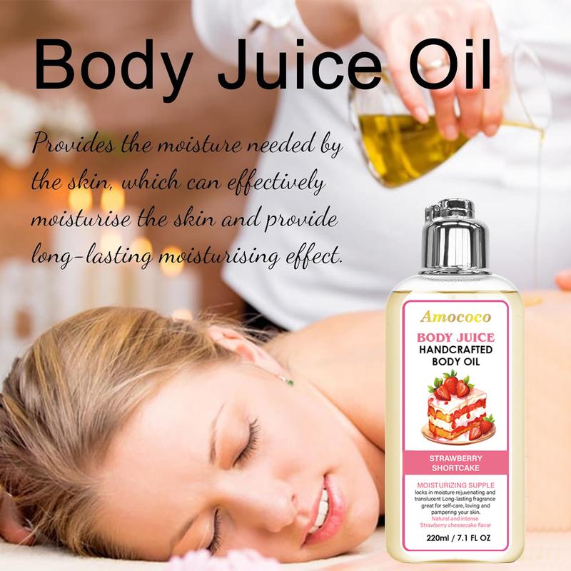 AMOCOCO Body essence Oil Moisturizing Nourishing Fragrance Brightening Body Lotion Body Care Moisturizer Skin Care